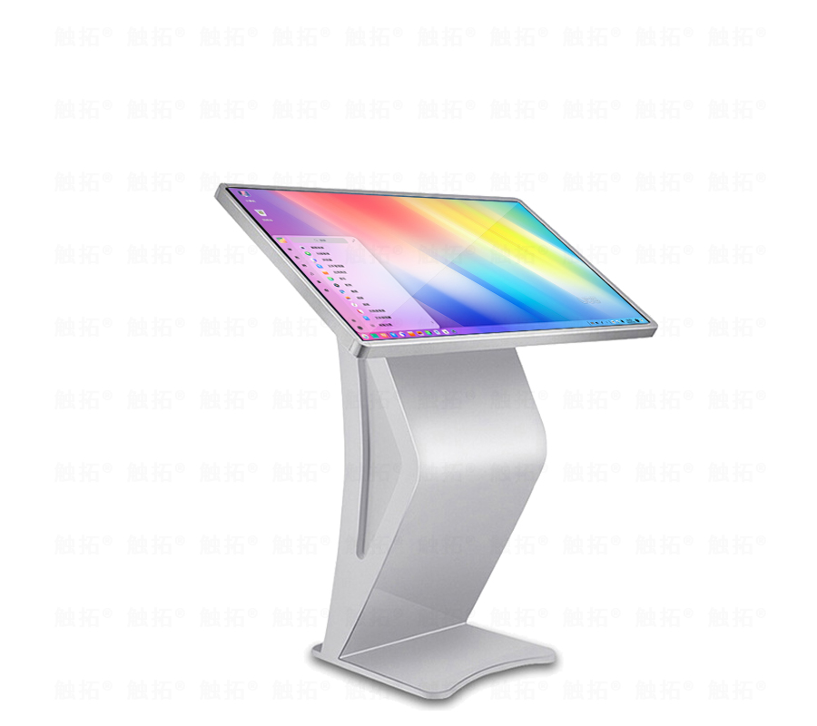 腾博会科技底座式红外触摸一体机