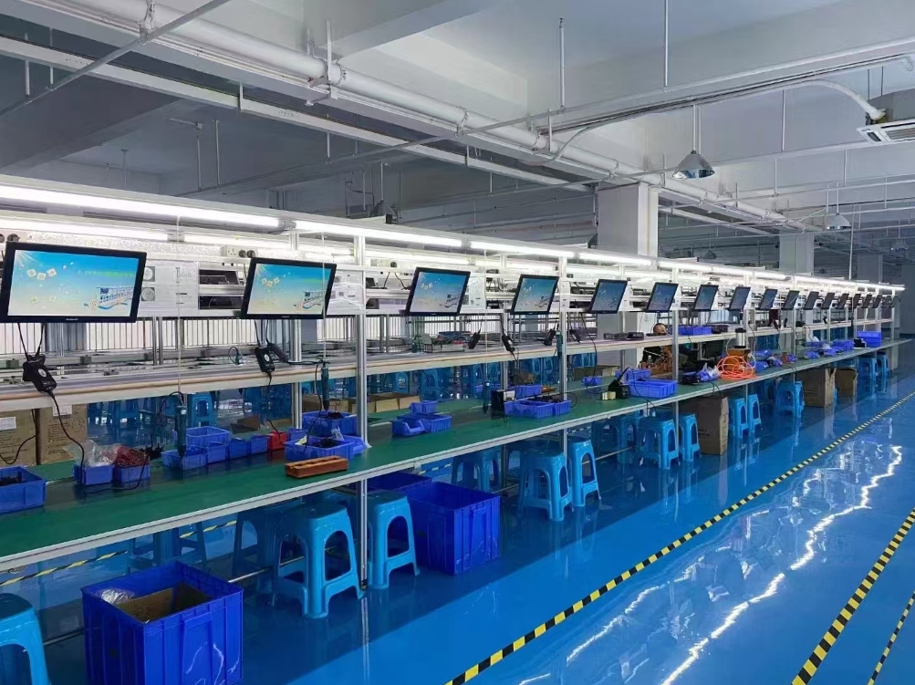 数字标牌实时看板：生产车间数据可视化的“智慧之眼”(图1)