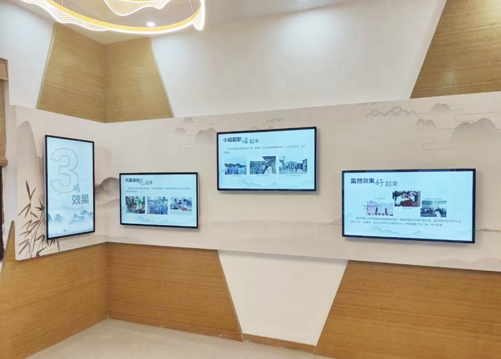 数字标牌展厅文化屏解决方案——重塑单位展馆新形象