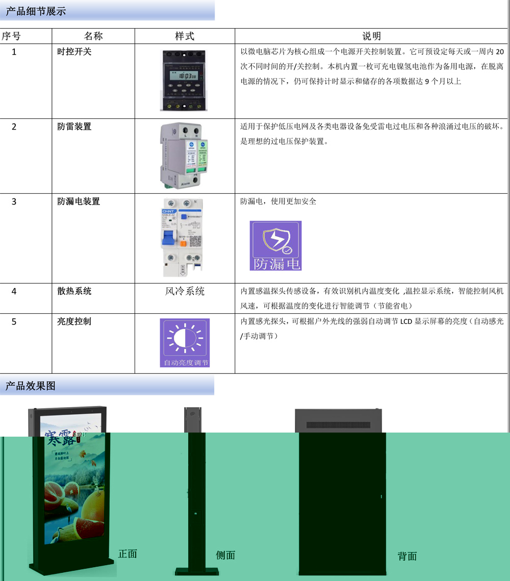 86”/98”4K 超高清户外数字标牌广告机(图5) 86”/98”4K 超高清户外数字标牌广告机(图5)