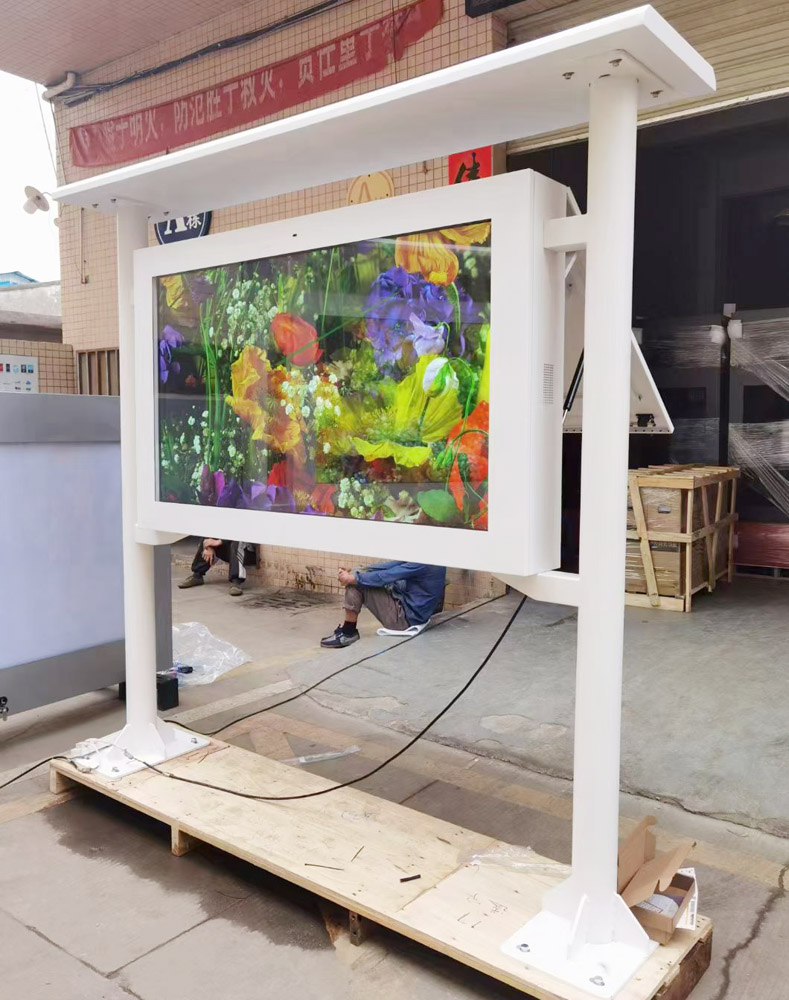 55寸/65寸/75寸户外阅读栏数字标牌广告机触摸屏(图10)