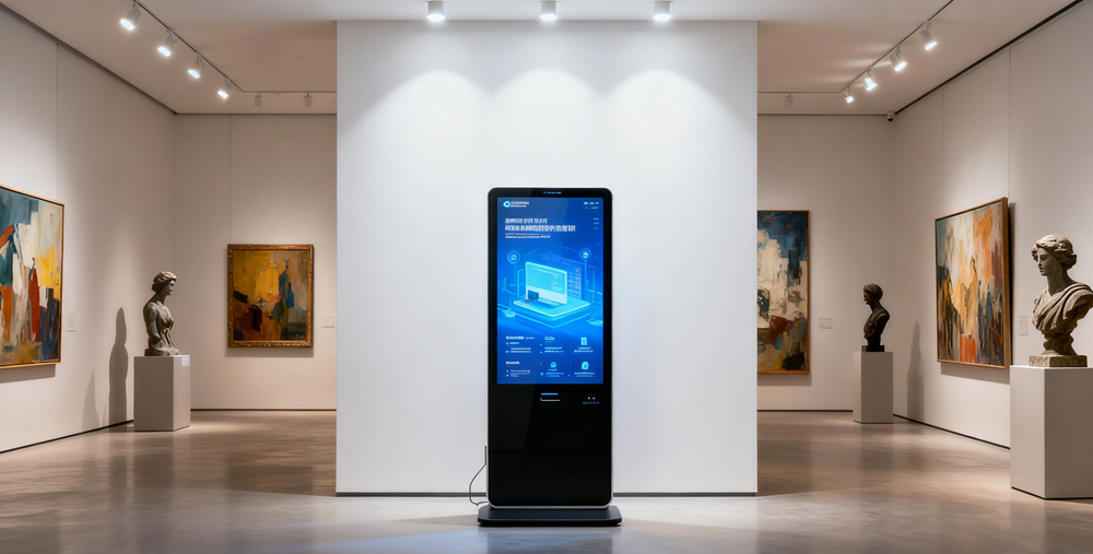 美术馆新网红！腾博会科技数字标牌广告机解锁沉浸式看展新体验