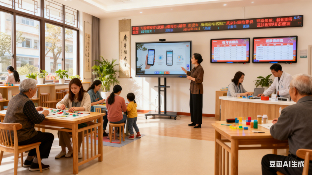 社区文化 “活” 起来！腾博会科技教学会议一体机让邻里关系更亲密(图2)