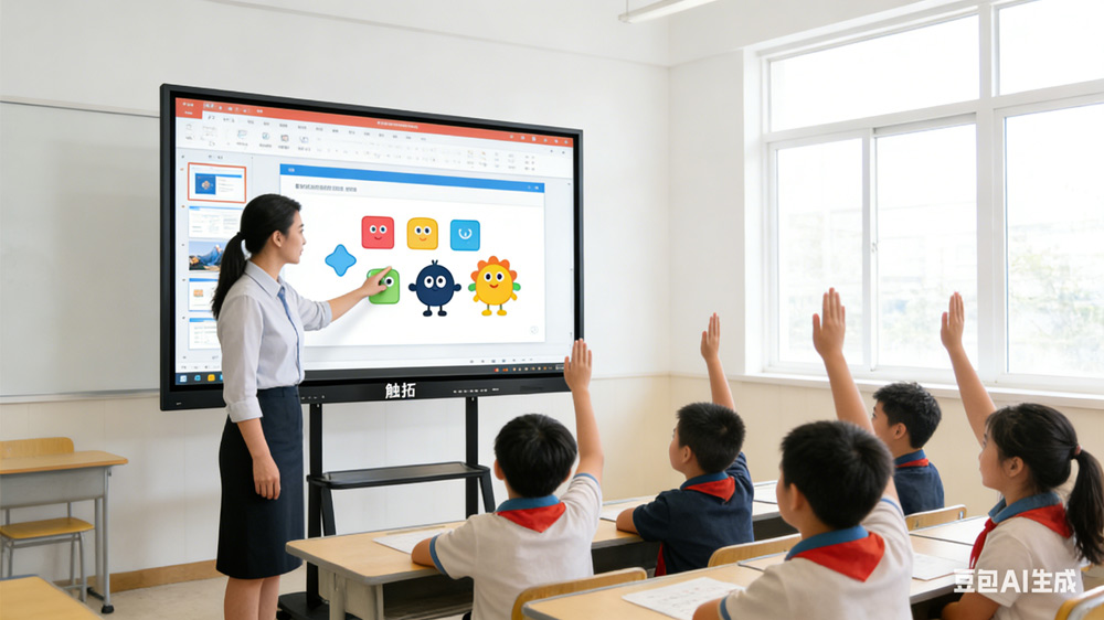 启未来教室，润桃李无声：腾博会国产化教学一体机点燃智慧教育之火
