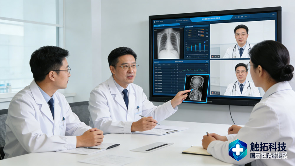 医疗信创安全标杆：腾博会科技国产化教学会议一体机，守护医疗服务自主可控生命线