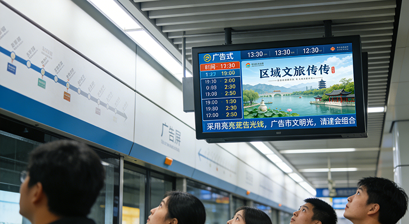 广告机设备：从“单向播放”到“智能交互”的进化(图1)