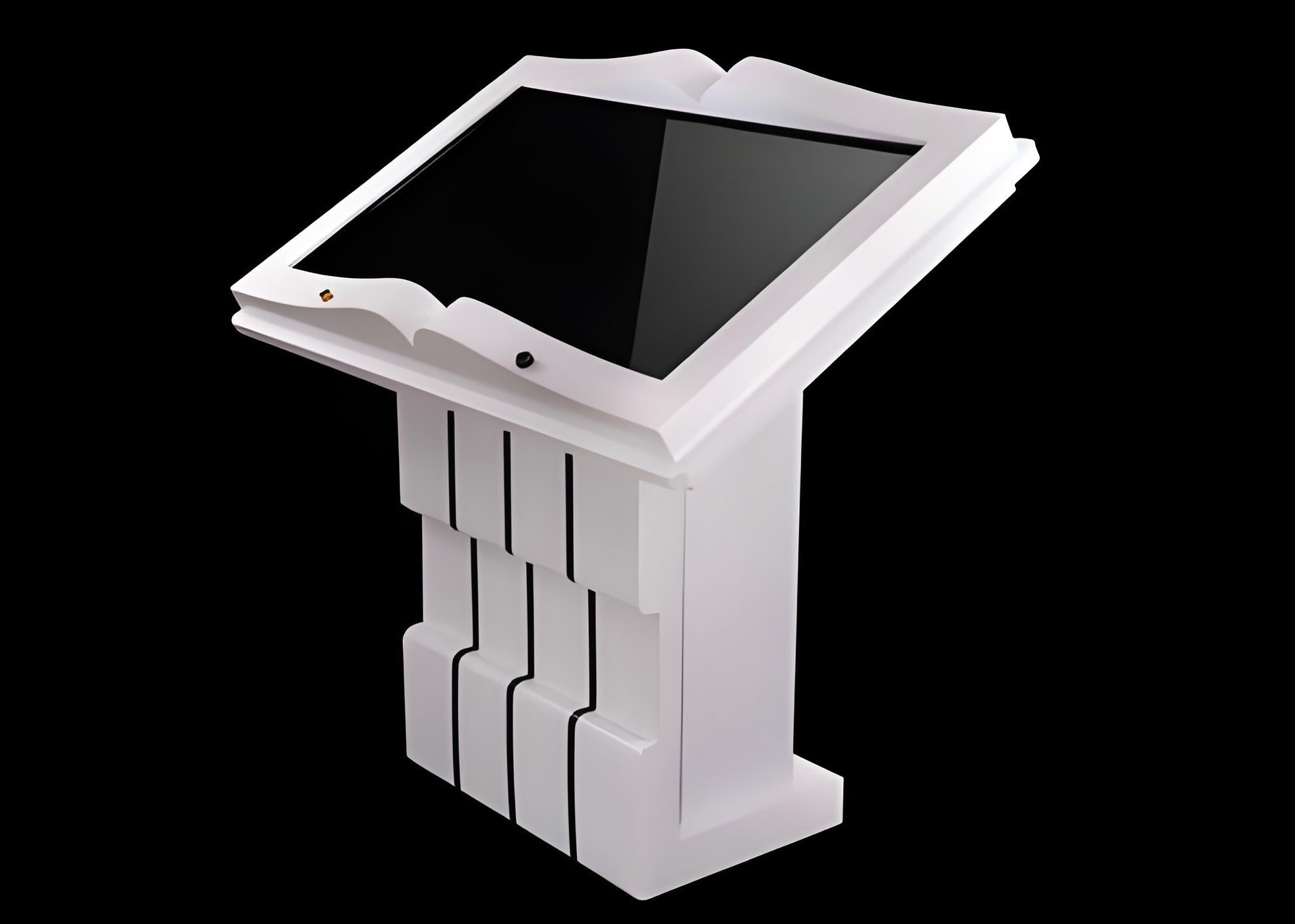 古韵新声・智启书香：腾博会 55 寸隔空感应翻书机，让文化传播跨越时空(图3)